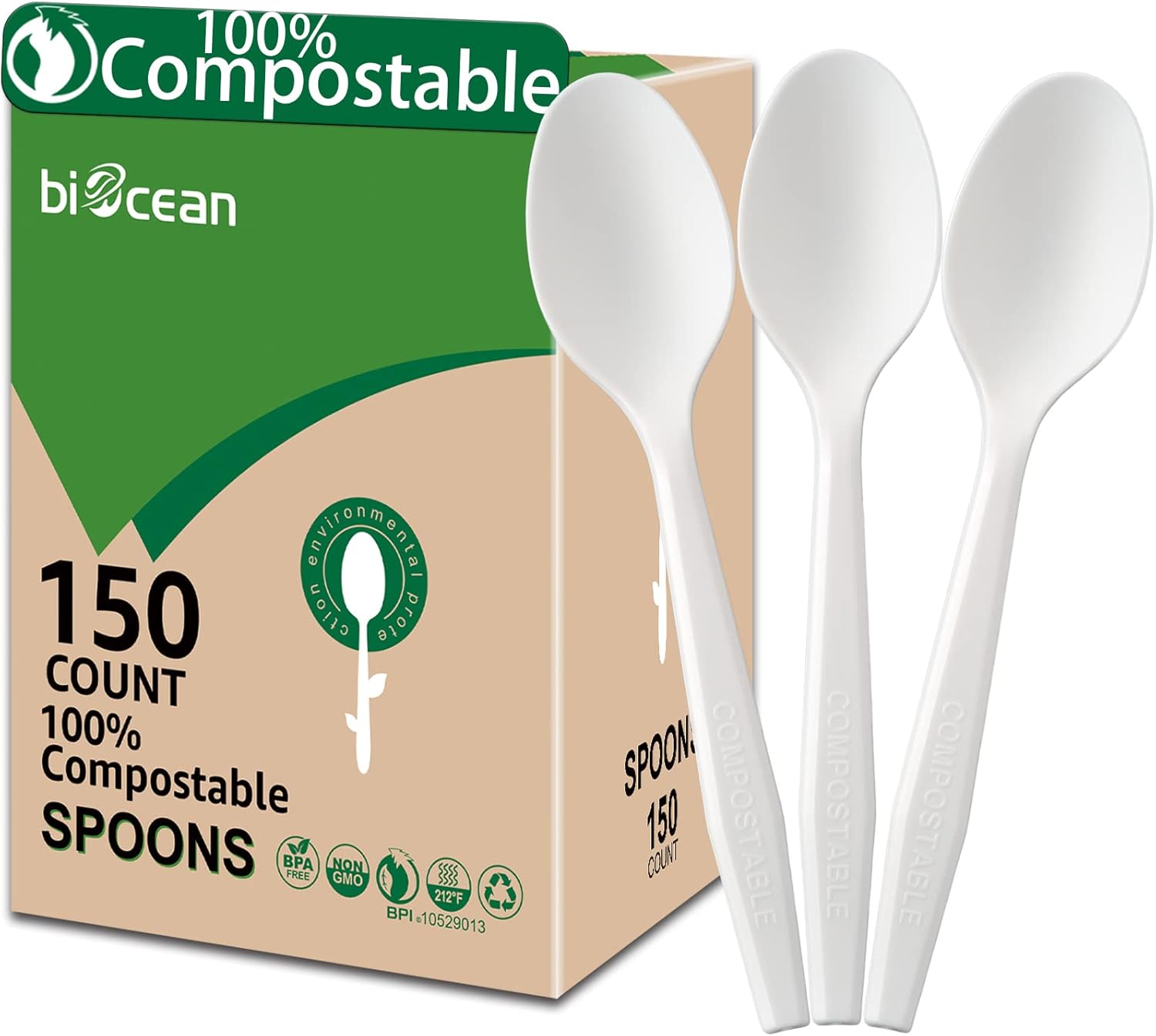 BIOCEAN Compostable Cutlery