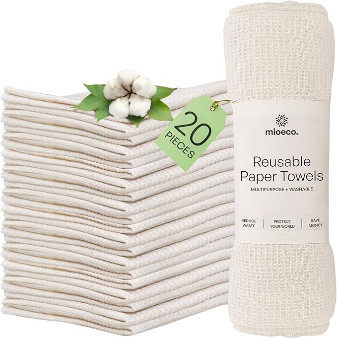 Reusable Paper Towels – 20 Pack