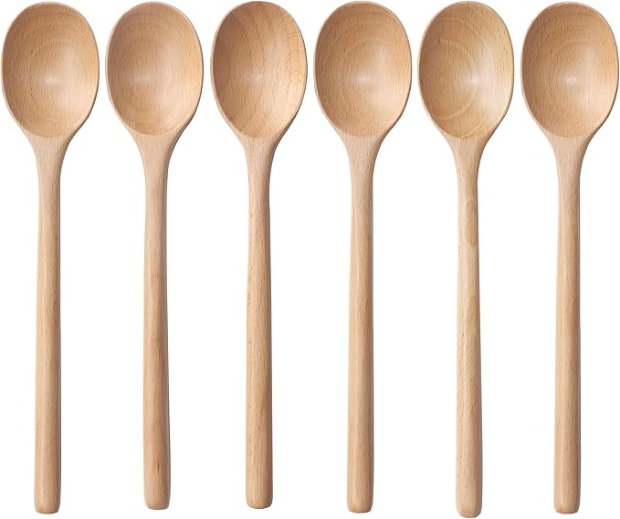 Wooden Spoons – 6 Pieces