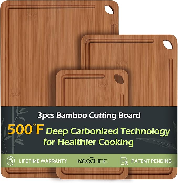 Bamboo Cutting Board Set