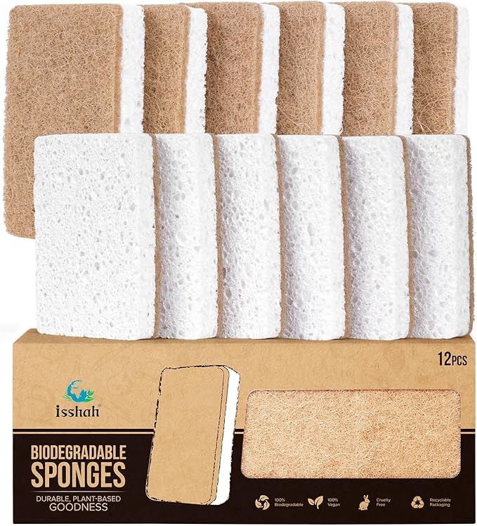 Plant-Based Kitchen Sponges