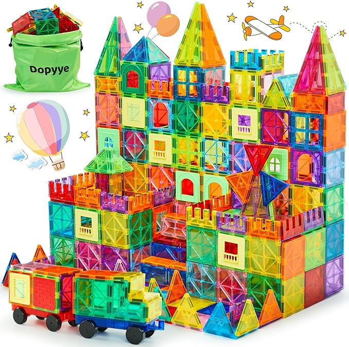Magnetic Building Tiles - 100 PCS