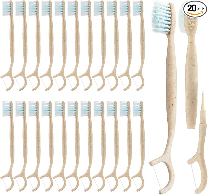 Travel Biodegradable Toothbrushes