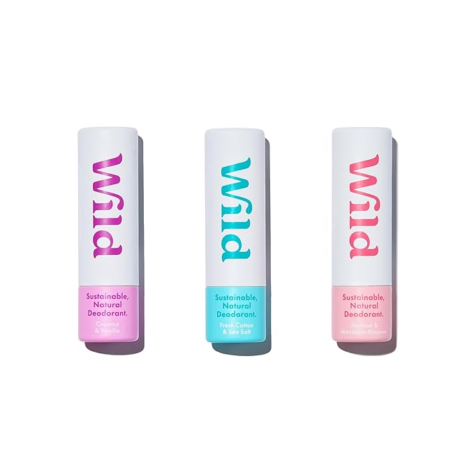Wild Mini Deodorants – 3 Pack